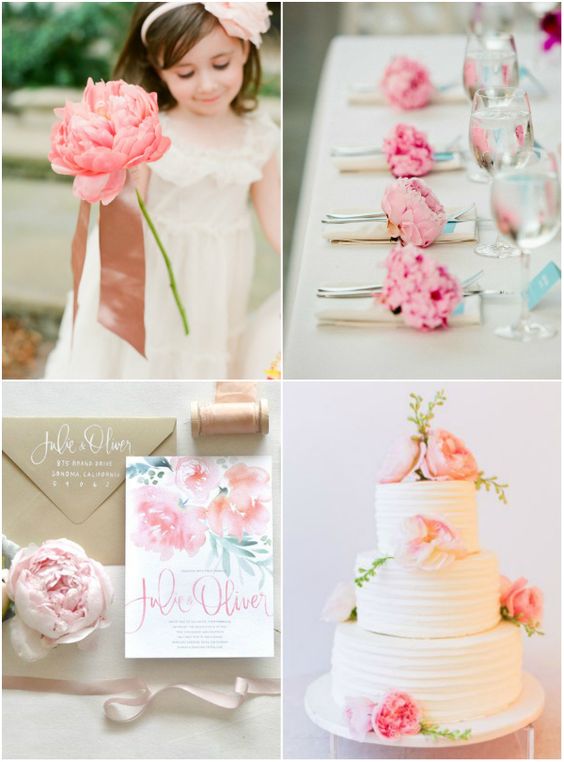 Pink florals wedding style. How to choose your wedding style: Remember previous weddings