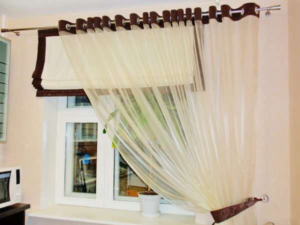 Дизайн римских штор для спальни