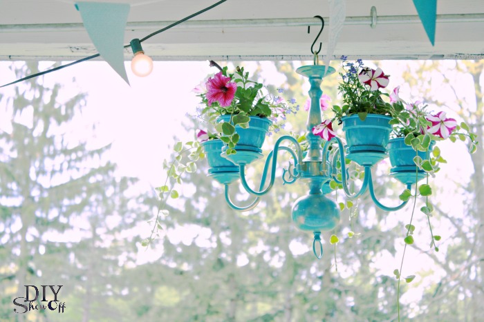 DIYShowOff chandelier planter