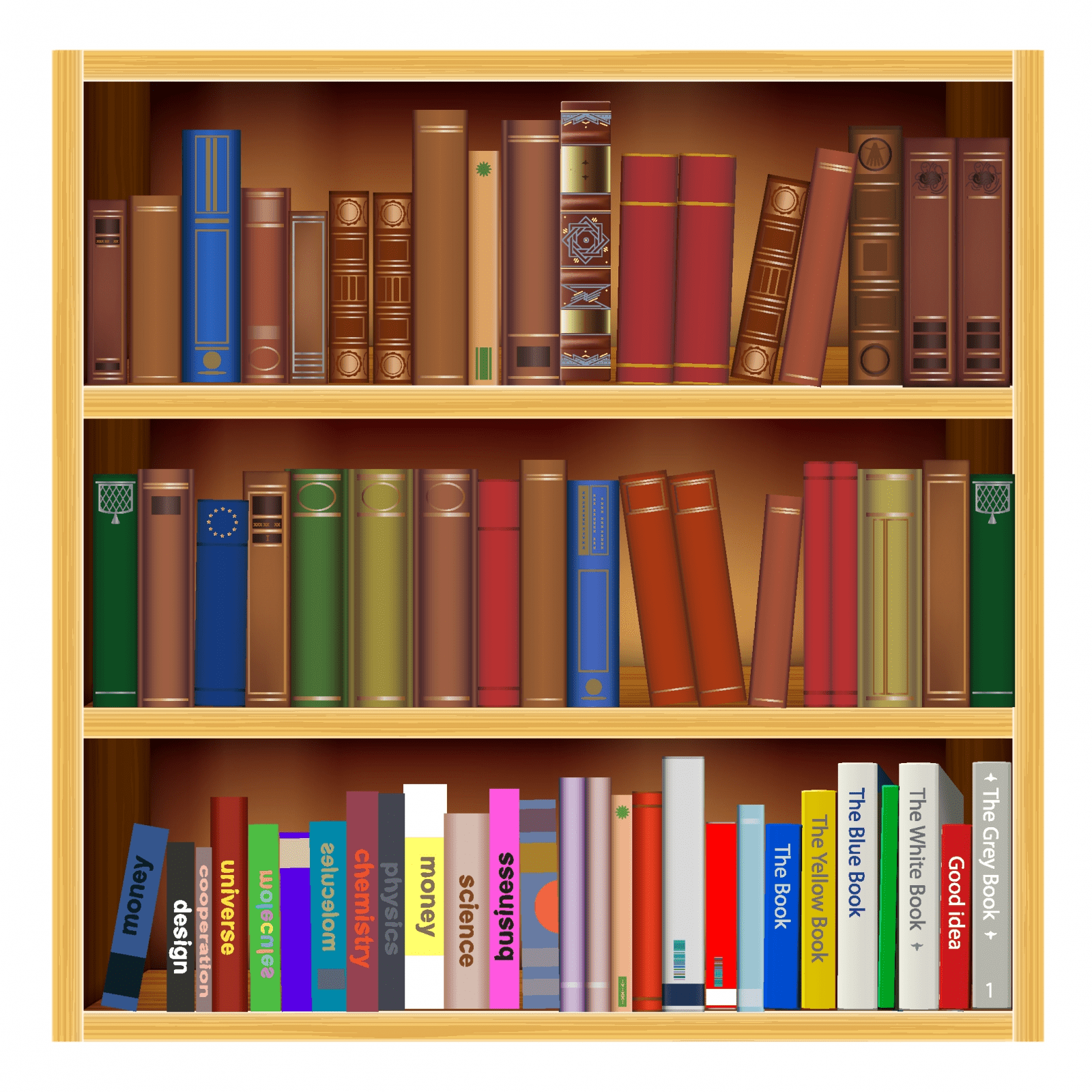 Книжный шкаф детям книги