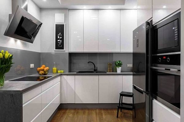 Дизайн интерьера кухни в стиле минимализм
