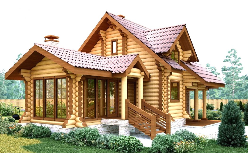 Деревянный дом характеризуется уютом, полной безопасностью для организма человека