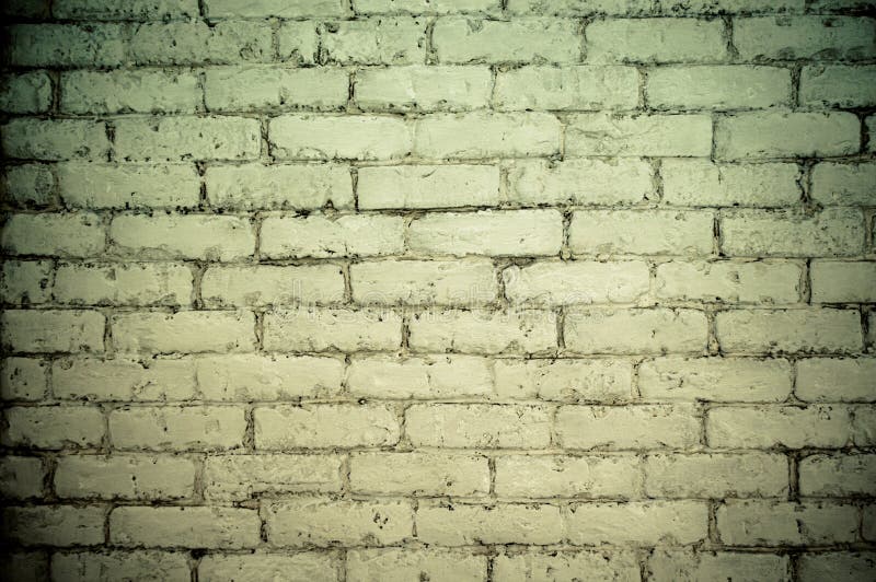 Brick old white brickwork. Close up royalty free stock images