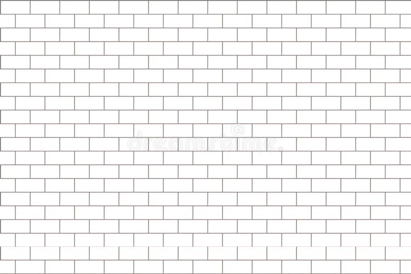 Brick wall pattern. White and gray surface background. Blocks and cement construction. Abstract brickwork texture. illustration. Pattern design vector illustration