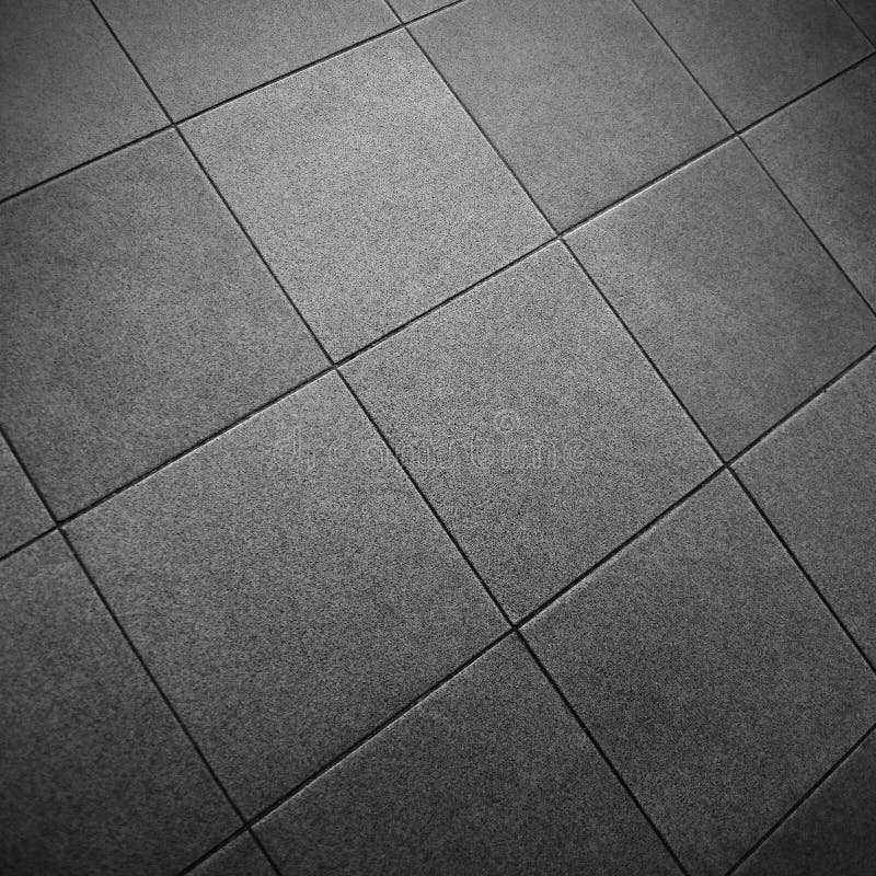 Gray Square Tile Floor royalty free stock photography