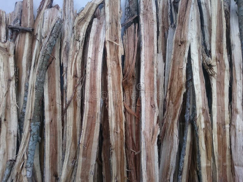 Heaps of firewood stock image
