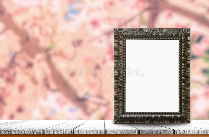 Old picture frame royalty free stock images