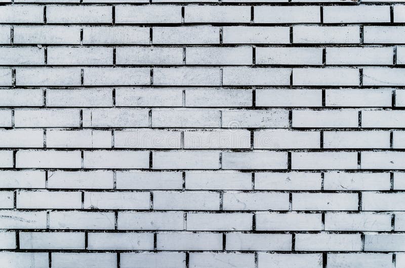 Old White Brick Wall Textured Background. Vintage Brickwall Square Whitewashed Texture. Grunge White Washed Brickwork Surface. Des. Ign Element stock images