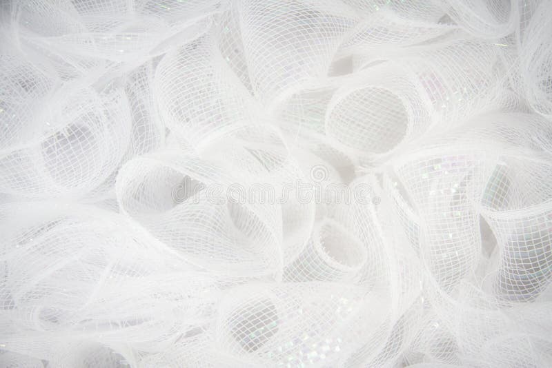 White Tulle Background stock images
