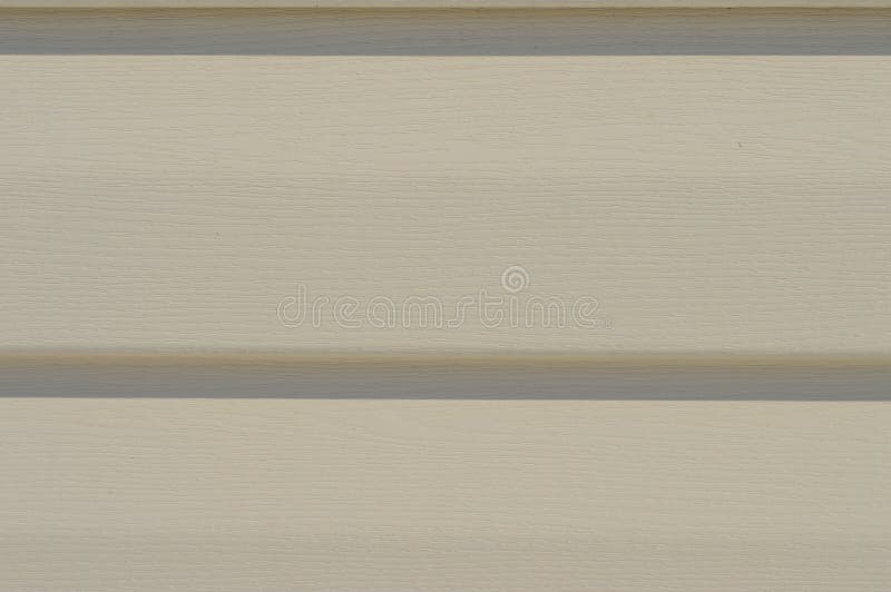 Vinyl siding furniture for exterior wall cladding. Texture design stock photo