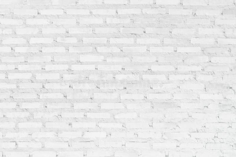 Wall white brick wall texture background. Brickwork or stonework flooring interior rock old pattern clean concrete grid uneven. Bricks design stack. Copy space royalty free stock photography