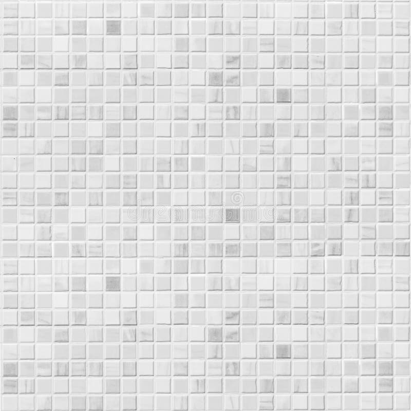 White or gray tile wall background stock images