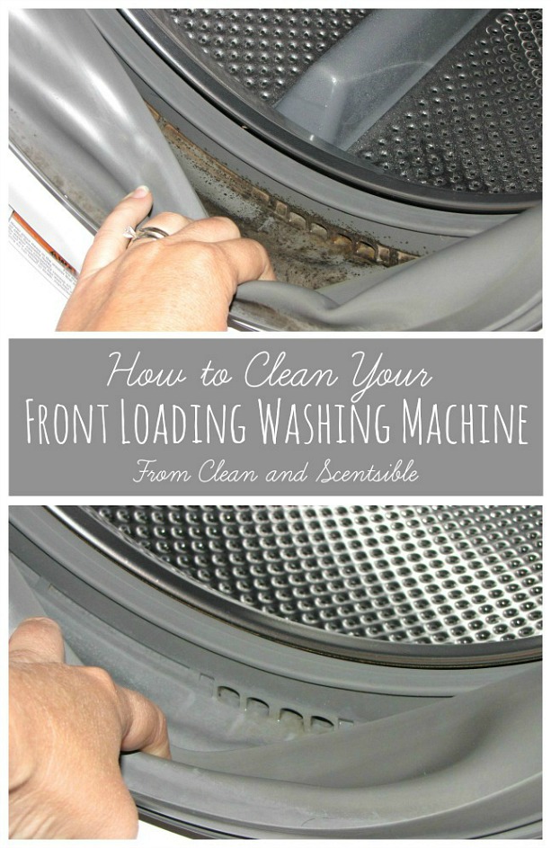 Follow this tutorial to clean your front loading machine and get rid of that smell for good!