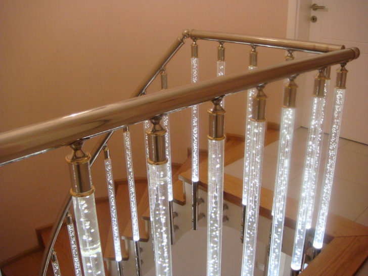 Дизайн лестниц с балясинами